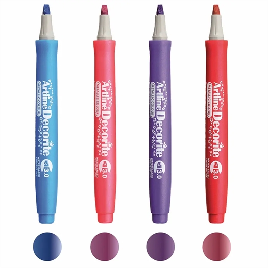 Artline Decorite Marker EDF-3W4 Contemporary