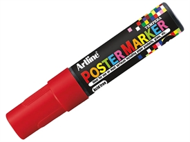 Artline Tempera Poster Marker 12 EPP-12 RED