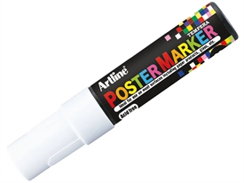 Artline Tempera Poster Marker 12 EPP-12 WHITE