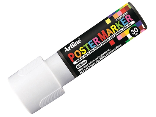 Artline 30 Poster Marker EPP-30 WHITE