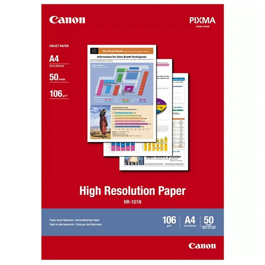 Canon HR-101N High Resolution Inkjet Papir 1033A002