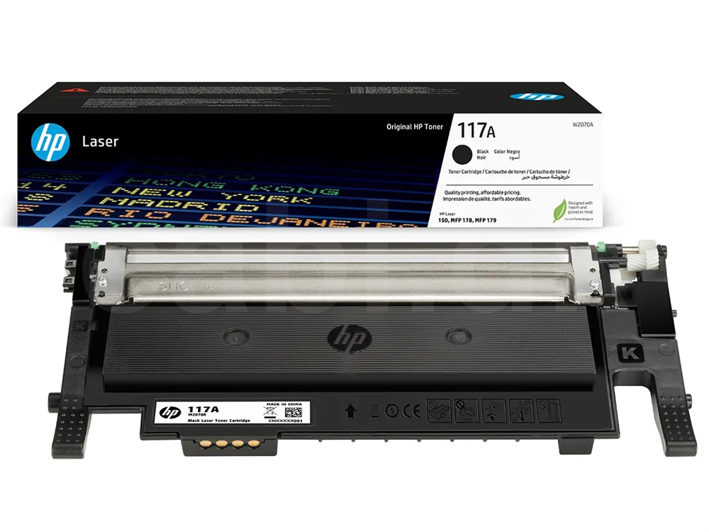 Hp 117a блокирует ли чип печать