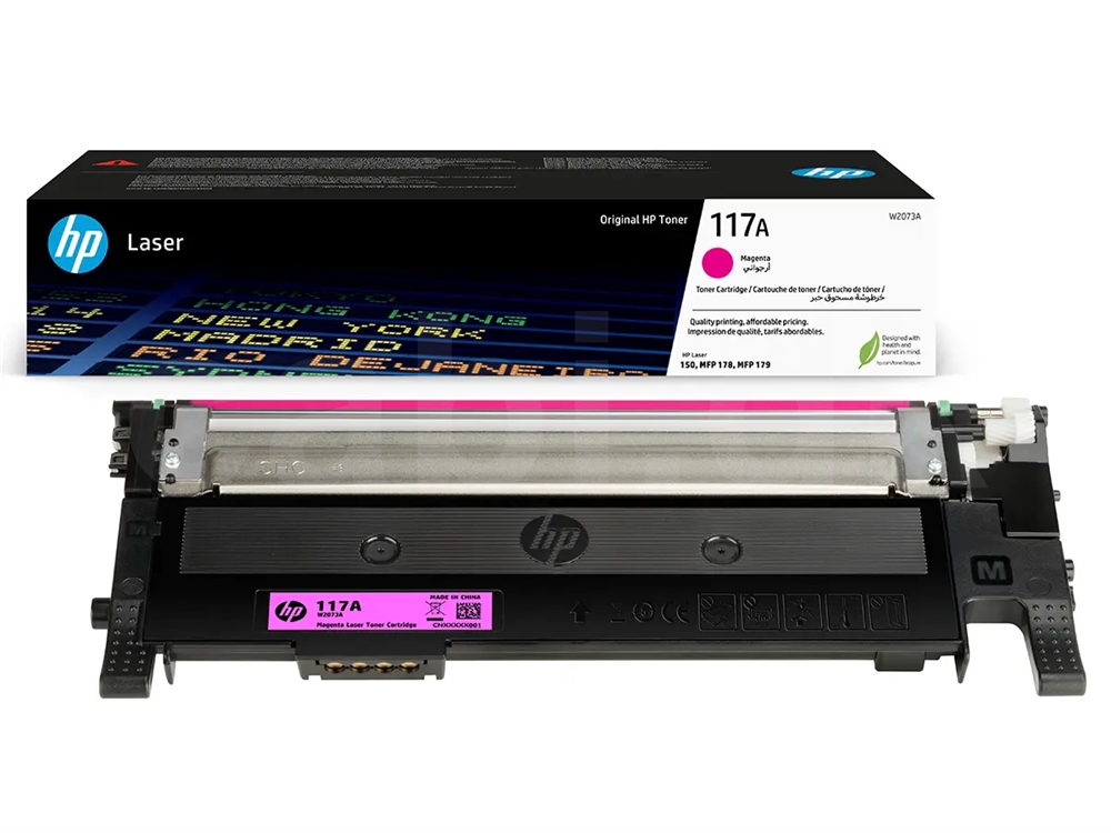 Hp 117a блокирует ли чип печать