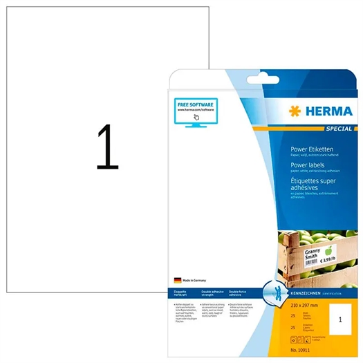 Herma 10911 Power Etiket 10911