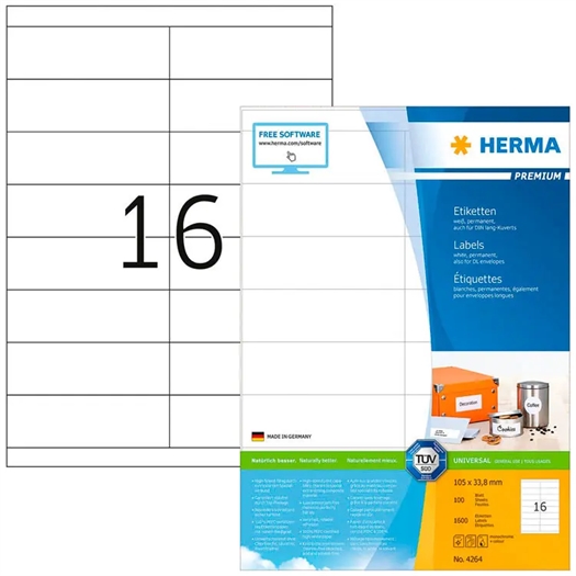 Herma 4264 Premium Etiket 4264