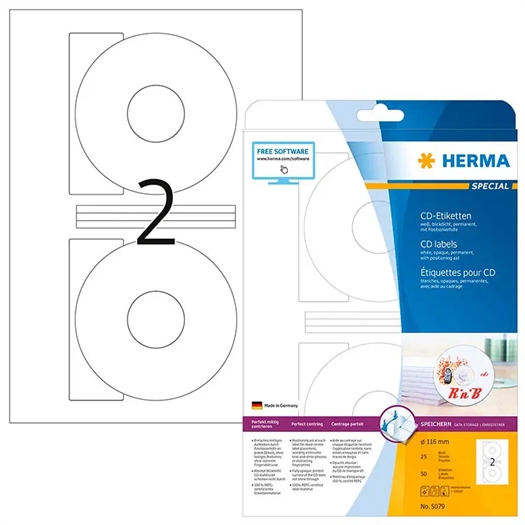 Herma A4 Printer-Etiket 5079