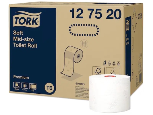 Tork T6 Toiletpapir 127520