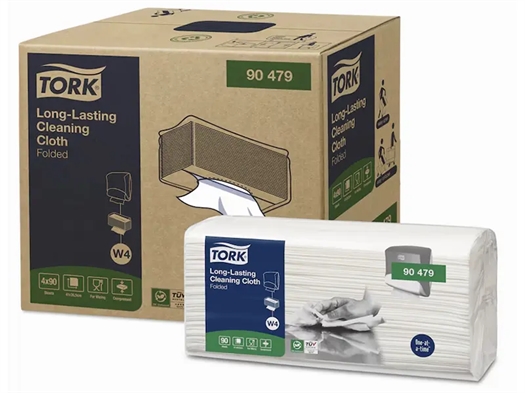 Tork W4 Long Lasting 35,5 cm Aftørringsklud 90479